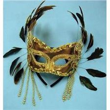 gold-velvet-mask-+-feathers-on-hband