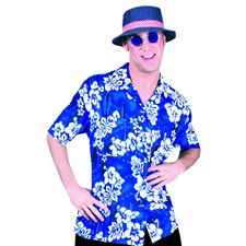 hawai-skjorte/-bla/hvit/-str-52/54