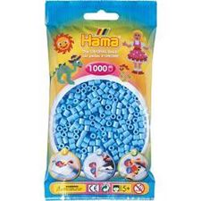 hama-perler/-lys-bla-1000-stk