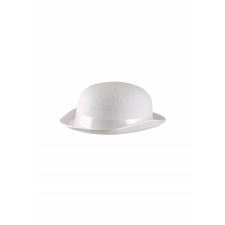 bowlerhatt/-hvit-one-size