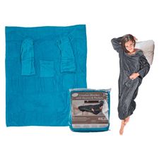 blue-comfort-blanket-with-sleeves--pockets/-100-