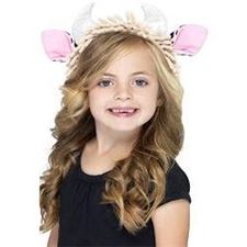 cow-ears/-pink/spotted-on-a-headband