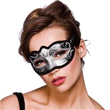 verona-eyemask---silver/silver-glitter