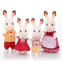sf chocolate rabbit family