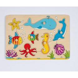 underwater world/ lift out puzzle30 x 21 cm/ plywo