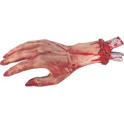blodig hand/ plast 30cm
