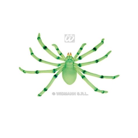 pk  4 giant glow in the dark bendable spider 70 