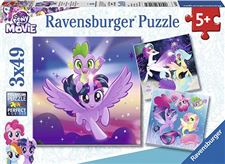 ravensburger-puslespill/-my-little-ponny-3x49-5+