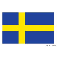 svensk-flagg/-90x150cm