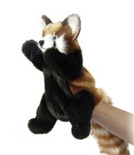 hansa-red-panda-puppet-32cm-h