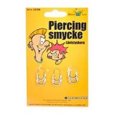 piercing/-falsk-6-stk