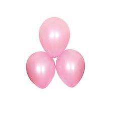 rosa-satengballonger/-6-stk-