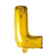 gullfarget-folieballong/-bokstaven-l-41cm
