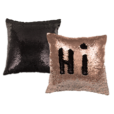 champagne/black-coloured-sequin-cushion/-glamour/-