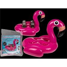 oppblasbar-drikkeholder/-flamingo