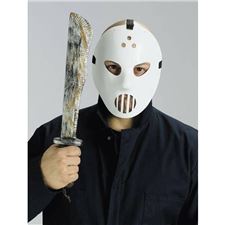 hockey-maske--machete-sett