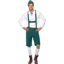 oktoberfest/-lederhosen-shorts-tophat