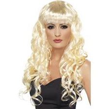 siren-wig/blonde/long-curly/bag