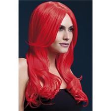 fever-khloe-wig-26inch/66cm-neon-red-long-wave-wit