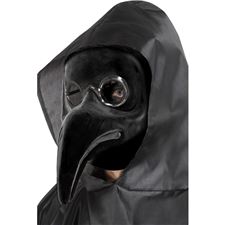 pestdoktor-maske/-svart