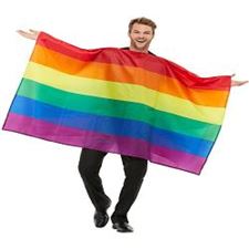 regnbue-flagg-kostyme