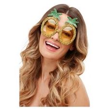 ananas-briller-med-glitter