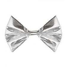 silver-metallic-bow-tie