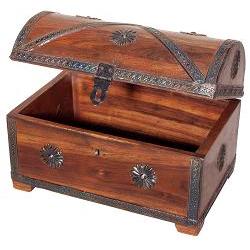 pirates treasure chest stor 28cm