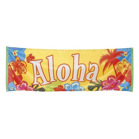 banner/ aloha 74 x 220 cm