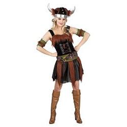 adult costume elite viking freya str44/46 l