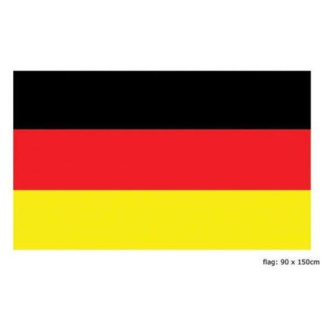 tysk flagg 90x150 cm