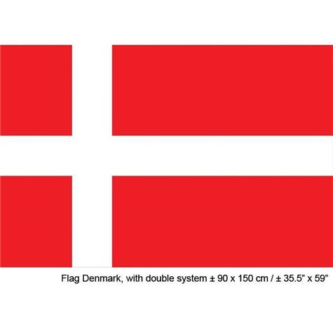 dansk flagg  90x150