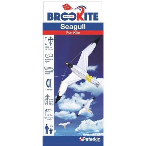 brookite seagull drage 50 x 105cm