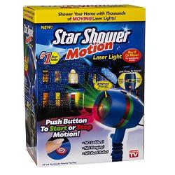 star shower motion/ laserlys m/bevegelse
