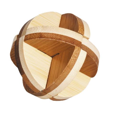 „iq test“ bamboo puzzle „3 disc ball“