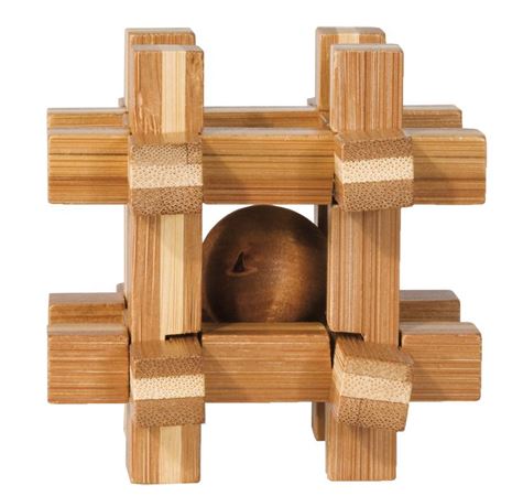  „iq test“ wooden bamboo puzzle grid box