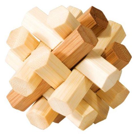 iq test bamboo puzzle/ double knot 