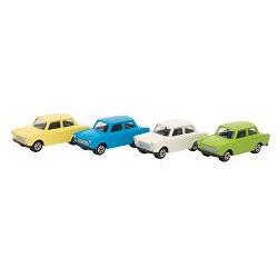 trabant 601/ die cast/ pull back/ 3 ass