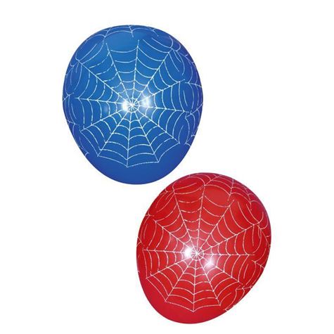 ballonger med spindelvev/ 6 stk/ leco
