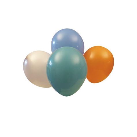 runde ballonger/ 10 stkass farger/ leco