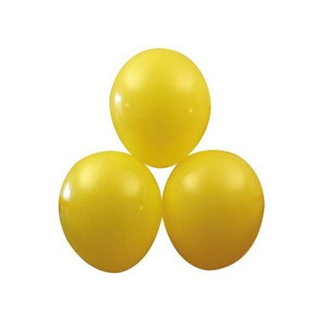 gule ballonger/ 25 stk