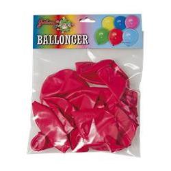 rode ballonger 10 stk