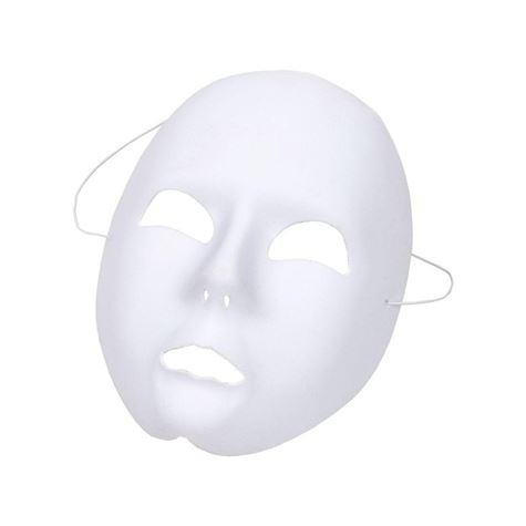 maske hvit