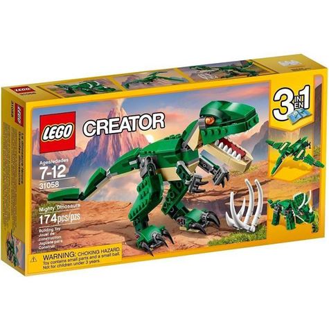 gronn dinosaur/ lego creator