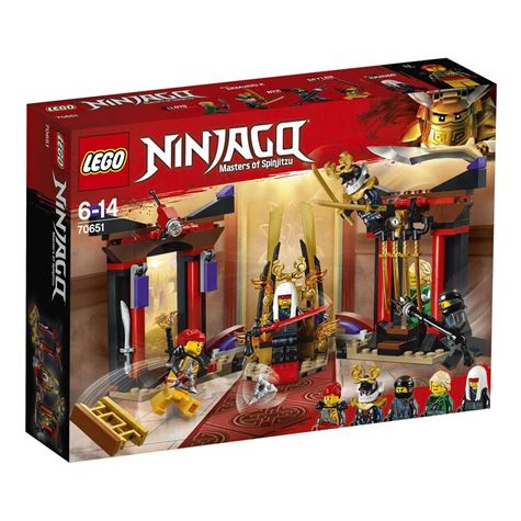 lego ninjago oppgjor i tronsalen