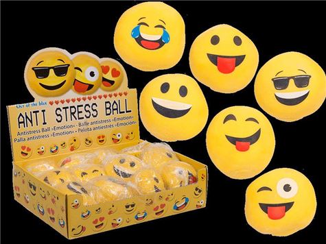 anti stress ball/ emotion/ ca 6 cm/ in net
