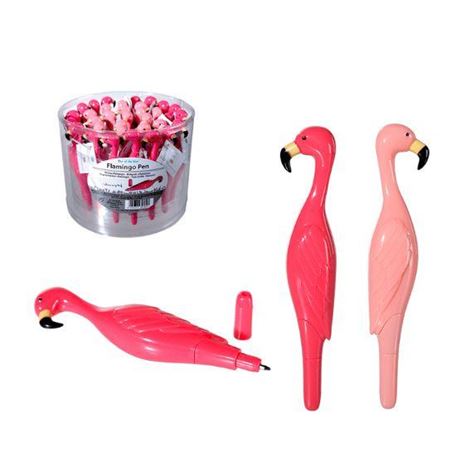 plastic pen/ flamingo/ ca 12 cm