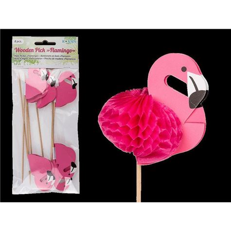 trespyd med flamingo/ 8 pk