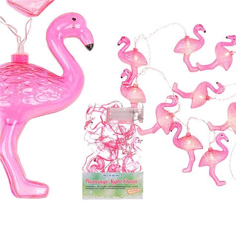 lyslenke med flamingoer/ led/ lengde ca 165m