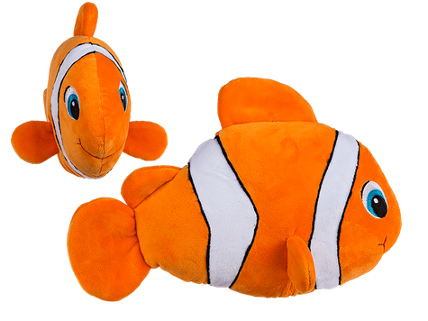 plush clown fish/ ca 30 cm
